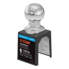 Curt 2000 lb. cap. 1.88 in. Hitch Ball