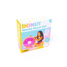 Good Banana Multicolored PVC Inflatable Donut Beach Ball