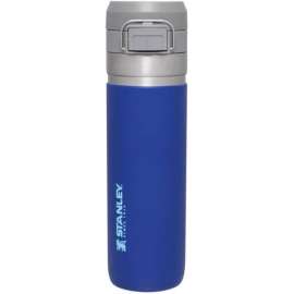 Stanley The Quick Flip Go 24 oz Double-wall Lapis BPA Free Insulated Water Bottle