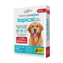 Sergeants Liquid Dog Flea and Tick Drops Permethrin, S-methoprene 0.61 oz