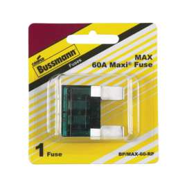 Bussmann 60 amps MAX Green Blade Fuse 1 pk