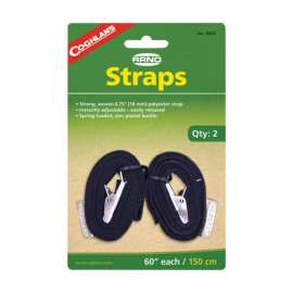 Coghlan's 0.75 in. W X 60 in. L Black Arno Strap 1 lb 2 pk