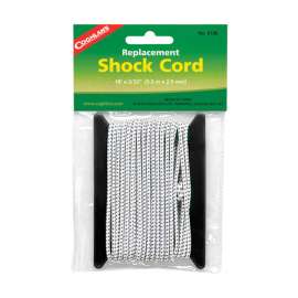 Coghlan's White Replacement Shock Cord 6.625 in. H X 3/32 in. W X 18 ft. L 1 pk
