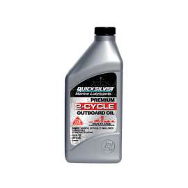 Quicksilver Marine Lubricants TC-W3 2-Cycle Outboard Motor Oil 16 oz 1 pk