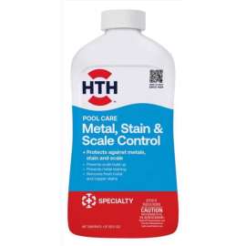 HTH Pool Care Liquid Metal & Stain Control 32 oz