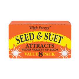 C&S Products Assorted Species Beef Suet Wild Bird Food 11 oz