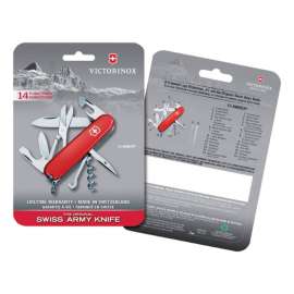 Victorinox Climber Red 420 HC Stainless Steel 3.5 in. Multi-Function Knife