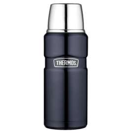 Thermos Stainless King Blue Stainless Steel Insulated Carafe