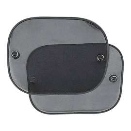Custom Accessories 14.5 in. L X 17.5 in. W Black Foldable Sun Shade