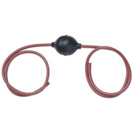 Lubrimatic Black/Maroon Rubber Siphon Hose
