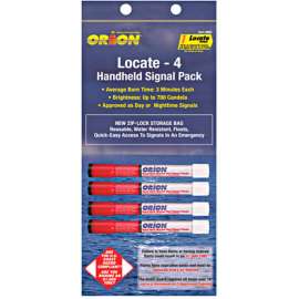 Orion Plastic Hand Held Flare 4 pk