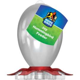 More Birds Hummingbird 28 oz Plastic Bottle Nectar Feeder 5 ports