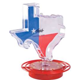 Humdinger Texas Hummingbird 22 oz Plastic Bottle Nectar Feeder 8 ports