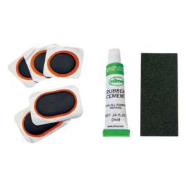 Slime Rubber Bike Tire Patch Kit Green