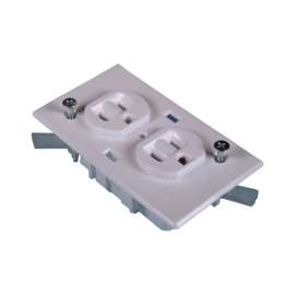 US Hardware 15 amps RV Receptacle Conventional Duplex 1 pk