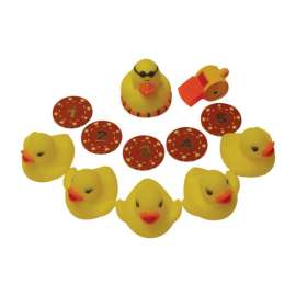 Water Sports Multicolored Plastic Duck Game