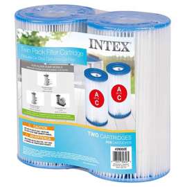 Intex Krystal Clear Pool Filter Cartridge 8 in. H X 4.25 in. W X 4.25 in. L
