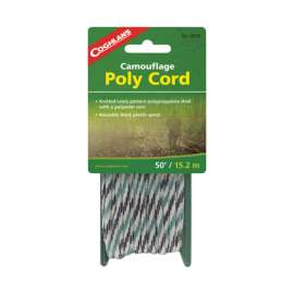 Coghlan's Camouflage Tent Cord 0.25 in. W X 50 ft. L 1 pk