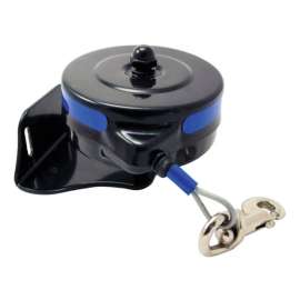 Howard Pet Blue Metal Tie Out Reel Medium