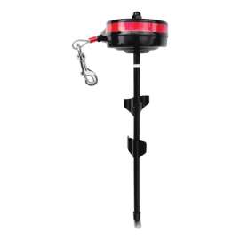 Howard Pet Red Metal Tie Out Stake Large