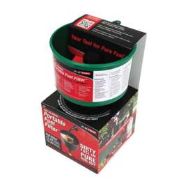 FloTool Green 9 in. H Plastic Gas Tank Funnel