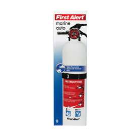 First Alert 2-3/4 lb Fire Extinguisher For Auto/Marine OSHA/US Coast Guard Agency Approval