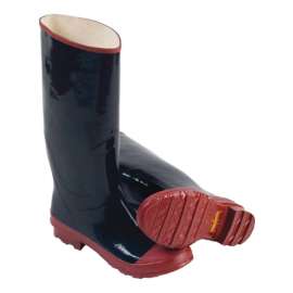 Boulder Creek Men's Steel Shank Boots 12 US Black/Red