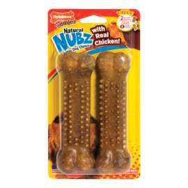 Nylabone Nubz Chicken Chews For Dogs 2 pk