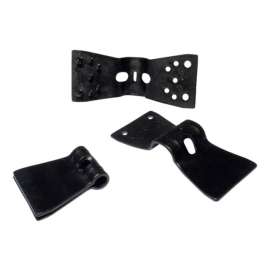 Coolaroo Black Plastic Butterfly Clip