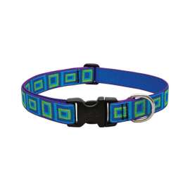 Lupine Pet Original Designs Multicolor Sea Glass Nylon Dog Adjustable Collar