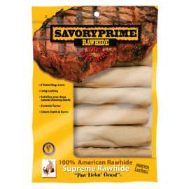 Savory Prime All Size Dogs Adult Mini Rolls Beef 6 in. L 6 pk