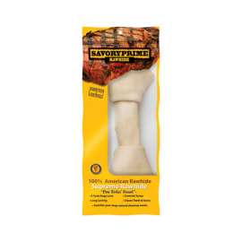 Savory Prime All Size Dogs Adult Knotted Bone Natural 10 in. L 1 pk