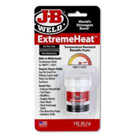 J-B Weld ExtremeHeat High Strength Automotive Adhesive Paste 3 oz