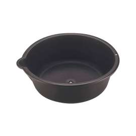 Shop Craft Plastic 6 qt Round Oil Drain and Recovery Pan