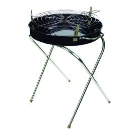 Marsh Allen Fold-A-Matic Charcoal Grill Black