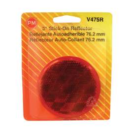 Peterson Red Round Reflector 1 pk