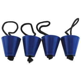 YakGear Rubber Blue Scupper Plugs