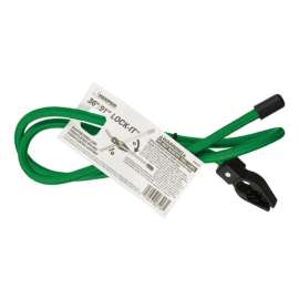 Keeper Lock-It Green Adjustable Bungee Cord 36 in. L X 0.5 in. 1 pk