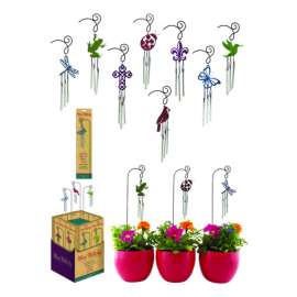Meadow Creek Assorted Iron 16 in. Mini Wind Chime