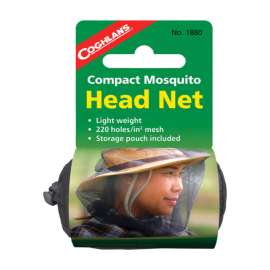Coghlan's Black Mosquito Head Net 43.3 in. H X 19.7 in. W X 7.9 in. L 1 pk