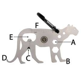 UST Brands Tool A Long Mountain Lion Multi-Tool 1 pc