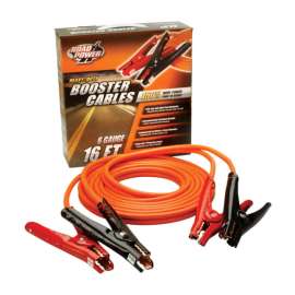 Coleman Cable 6 Ga. 16 ft. Booster Cable Top and Side Post