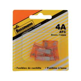 Bussmann 4 amps ATC Pink Blade Fuse 5 pk