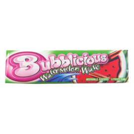 Bubblicious Watermelon Wave Chewing Gum 5 pc