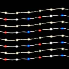 Living Accents LED Big Seed Cluster Cluster Light Set Multicolored 14.4 ft. 250 lights