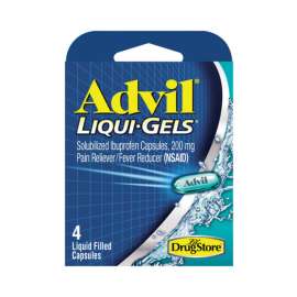 Advil Liqui-Gels Pain Reliever/Fever Reducer 4 ct