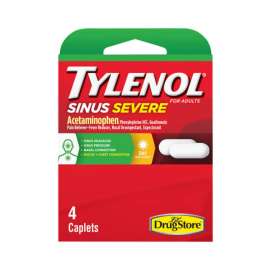 Tylenol Sinus Severe Lil Drugstore Sinus Relief 4 ct