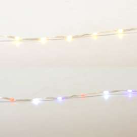 Living Accents LED Ribbon Light Light Set Multicolored 16.6 ft. 100 lights