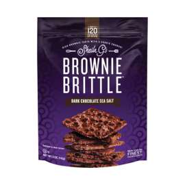 Sheila G's Dark Chocolate/Sea Salt Brownie Brittle 5 oz Bagged