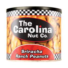 The Carolina Nut Company Sriracha Ranch Peanuts 12 oz Can